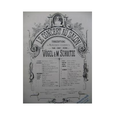 Beethoven Varied Theme from the Serenade Piano Violin or Flute 19th