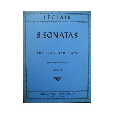Fl�te pour piano Leclair Jean Marie 8 sonates V2