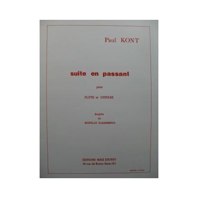 KONT Paul Suite En Passant Fl�te Guitare 1975
