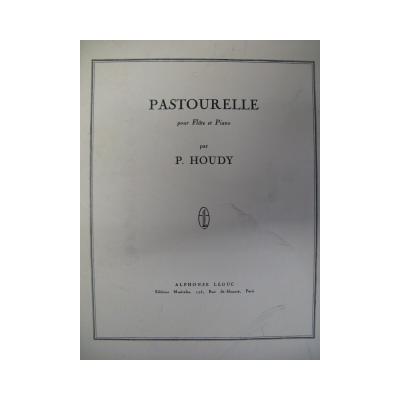 HOUDY Pierick Pastourelle Piano Flute 1954