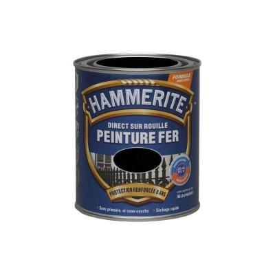 HAMMERITE FER MARTELE 0.75L NOIR HAMMERITE   5093286