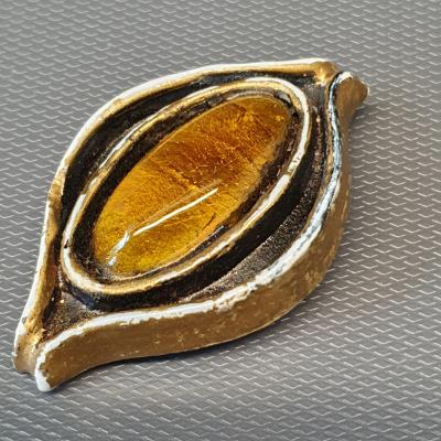 Bijou   Tr�s joli pendentif en porcelaine   cabochon #72