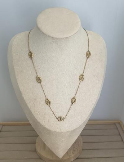 Collier Maille Marine