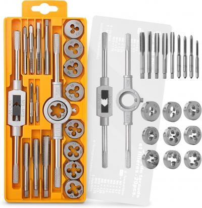 Hi Spec Coffret Jeu Tarauds Fili�res 20 Pi�ces M3 M12 Filetage M�taux Acier