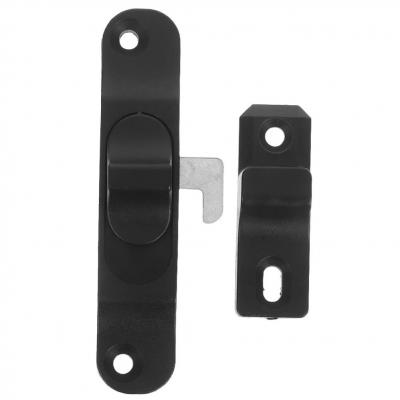 Verrou Fenetre Coulissante Serrure Limiteur Ouverture Porte Moustiquaire Noir