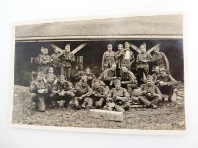 Carte postale photo militaria suisse Zurich (18784)