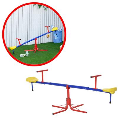 Balan�oire Bascule M�tal 360� Enfant 3 8 Ans Multicolore 184x76x71cm