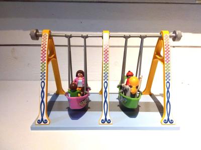 PLAYMOBIL 5553 - BATEAUX A BASCULE- BALAN�OIRE JEUX D ENFANTS F�TE FORAINE