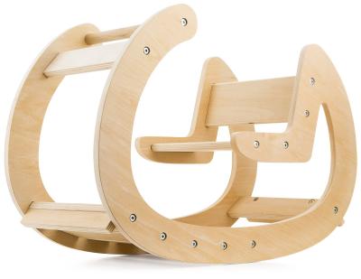 Jouet � Bascule Ludique Bois, Balan�oire Montessori 25KG,  12 mois, Aire de Jeux
