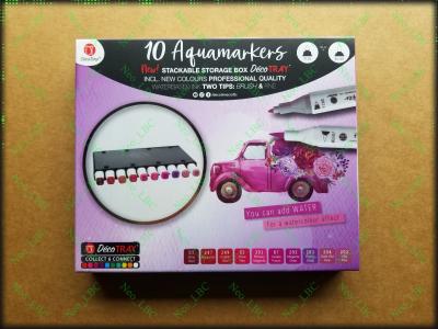 [MEGA RARE] Decotime 10x Aquamarkers ''Camion De Fleurs'' [2022]