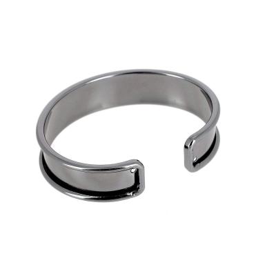 Bracelet manchette en laiton   10mm   CANON DE FUSIL