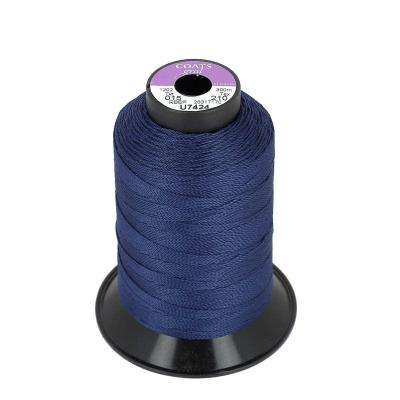 Bobine de fil polyester GRAL N�15   300m Bleu marine U7424