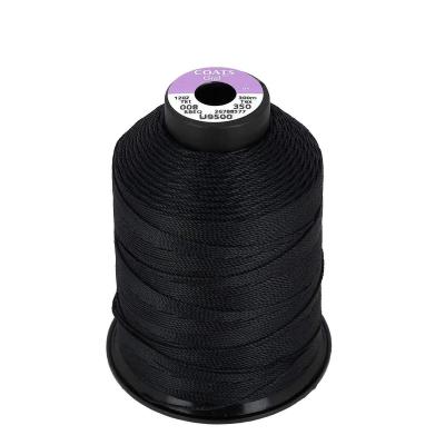 Bobine de fil polyester GRAL N�8   300m Noir U9500