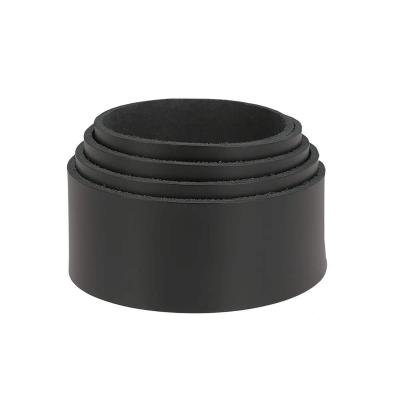 Sangle en cuir de vachette lisse   NOIR R34   �p 2,3mm