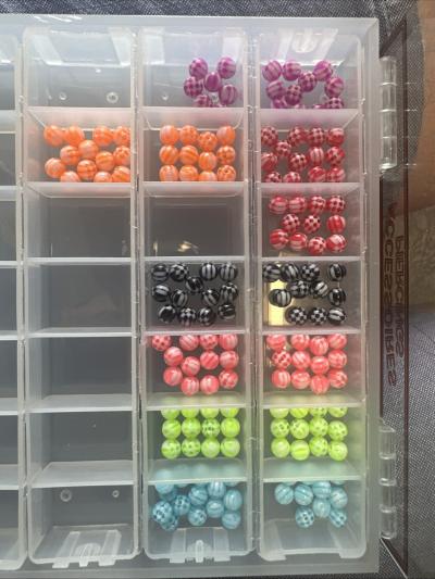 Lot De Plus 172 Perles 6 mm Verres pour cr�ation de bijoux
