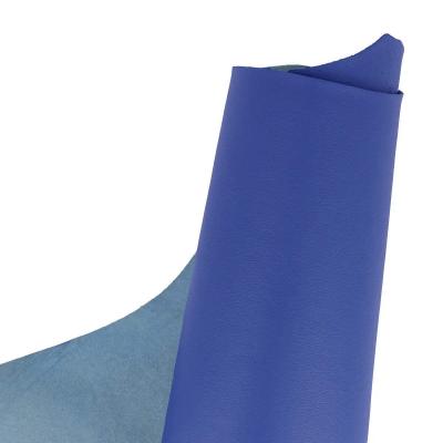 Peau de cuir de ch�vre grain�   BLEU ELECTRIQUE V29