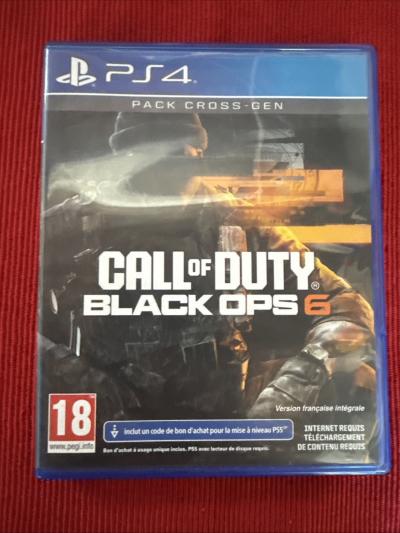 CALL OF DUTY BLACK OPS 6   Sony Playstation 4 PS4 Cross PS5   COMPLET   PAL FRA