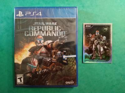 Star Wars Republic Commando (Limited Run #397)   PS4   NEUF & art card