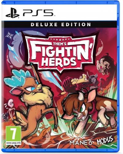 THEM S FIGHTIN HERDS   DELUXE EDITION   PS5 EURO OCCASION (EN-FR-DE-ES-IT-PT)