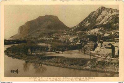 Carte Postale   38   Grenoble   Vue g�n�rale   L'Is�re et le Casque de N�ron   M