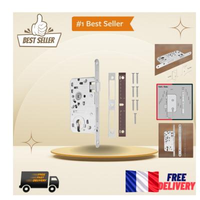 Kotarbau Serrure Mortaiser 72-55 mm Acier Galvanis� S�curit� Avanc�e pour Portes