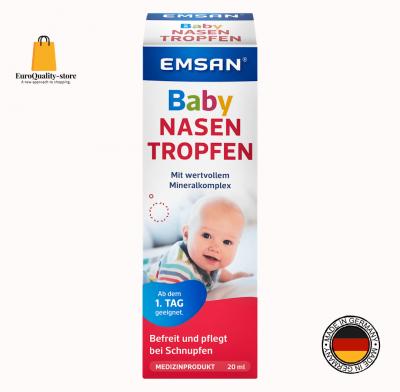 Gouttes Nasales Emsan   Soin Isotonique B�b� D�s la Naissance 10ml