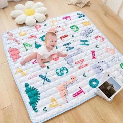 Tapis de Jeu B�b� Antid�rapant 150x180cm Pliable �pais Doux Lavable Montessori