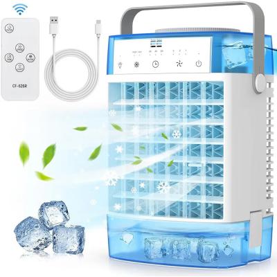 Climatiseur Portable 4 en 1 USB 1600ml   Ventilateur Refroidisseur avec Humidifi