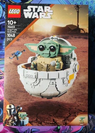 Neuf   Lego Star Wars   75403   Grogu et son landau   The Mandalorian and Grogu