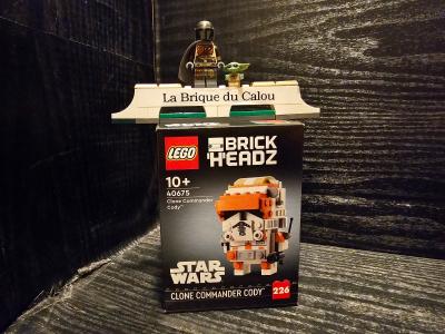 LEGO BRICKHEADZ 40675   LE COMMANDANT CLONE CODY   STAR WARS NEUF ET SCELLE