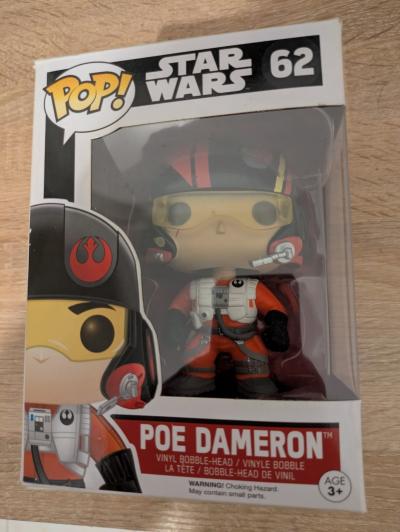 Figurine FUNKO POP Disney Star Wars #62 Poe Dameron