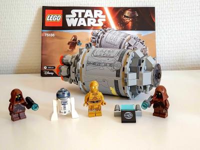 LEGO Star Wars 75136 Droid Escape Pod, 100 % complete with instructions, NO BOX