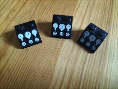 LEGO Trains : 3 X  Pentes 2 x 2 Jauges   R�f 3039px6  Set 4558 10001 7722 7715