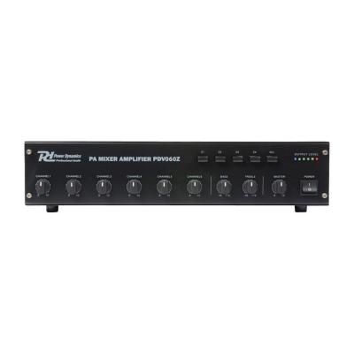 PD Amplificateur Sono - PA 4 zones 60 W-100 V   PDV060Z Neuf Public Adress