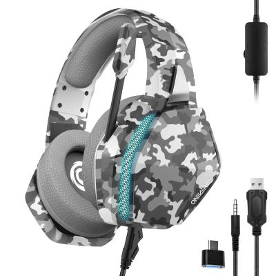 Casque Gaming PS5 PS4 SWITCH 2 XBOX PC MAC avec Micro r�glable, LED