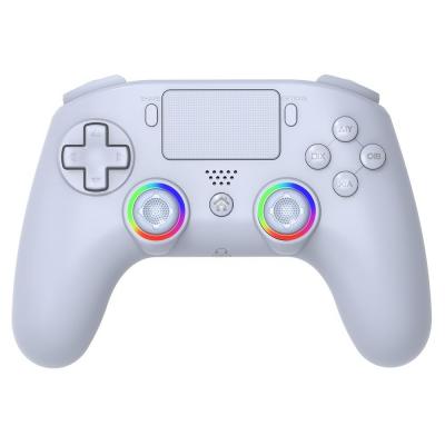 Manette sans Fil pour PS4 - Playstation 4   Manette Blanche Bluetooth avec LED