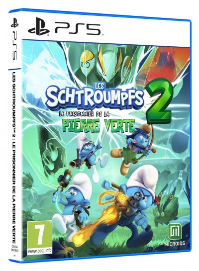 LES SCHTROUMPFS 2   LE PRISONNIER DE LA PIERRE VERTE PS5