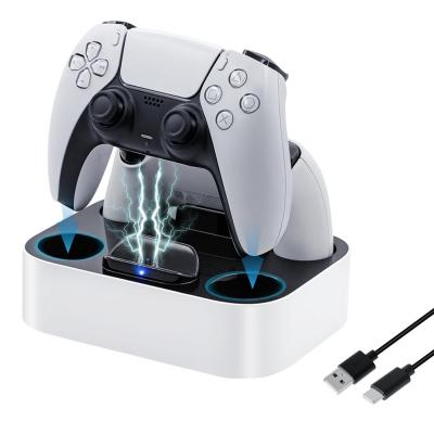 Chargeur pour Manette PS5, Support de Station de Charge pour la Manette PS5
