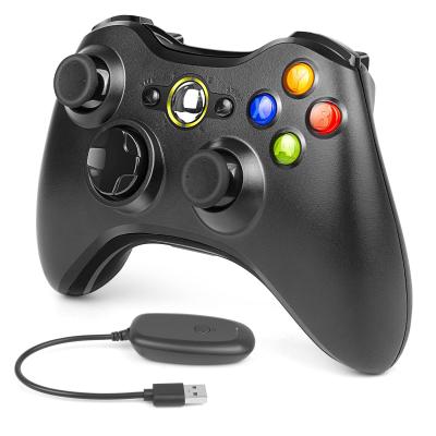 Manette Sans Fil pour Xbox 360, Manette de Jeu Joystick Sans Fil 2.4GHZ