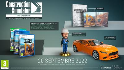 Construction Simulator   Edition Steelbook PS4