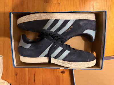 Adidas Gazelle 2 Dark Indigo with Argentina Blue Skyfall james bond ultra rare