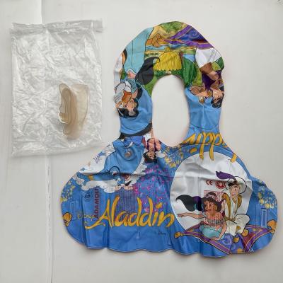 Jouet ancien Gilet bou�e gonflable Trade Mark ADAM Adamoli Disney Aladdin