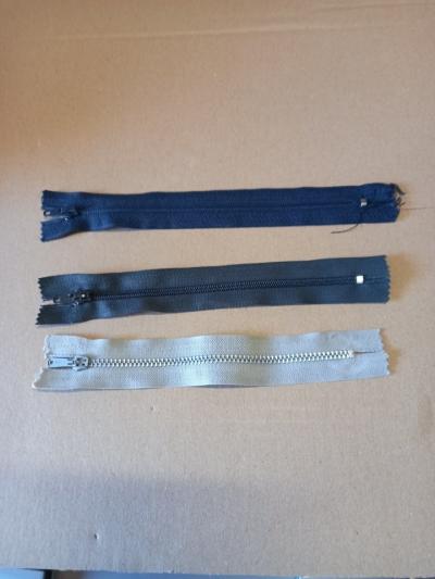 Lot de 3 fermetures �clairs