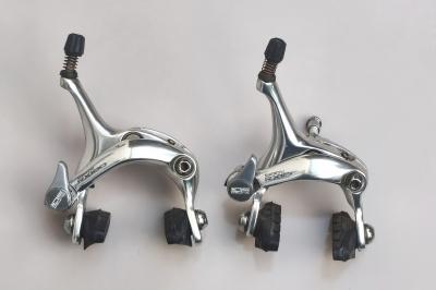 Shimano RX100 BR A550 Brake Calipers Pair Dual Pivot Vintage Road Bike Freins