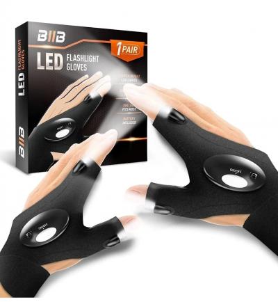 1 Pair Led Gloves Fishing DIY Mechanical Waterproof Lamp Torch Camping Survival
