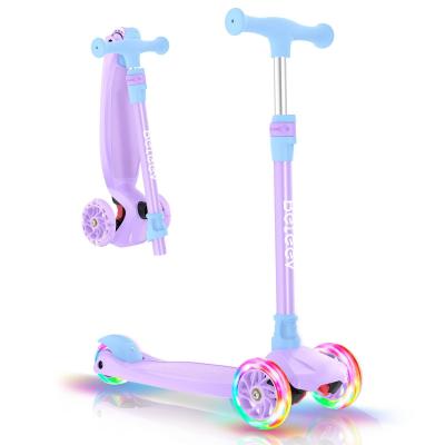A3 Trottinette Enfants 3 Ans, 4 Guidon R�glable en Hauteur, Roues Lumineuses