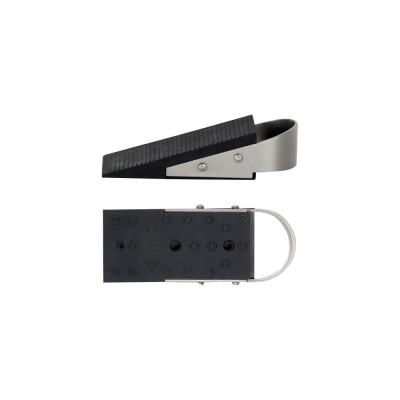 CALE PORTE TALON CAOUTCHOUC NOIR-ACIER ALPERTEC   4847879