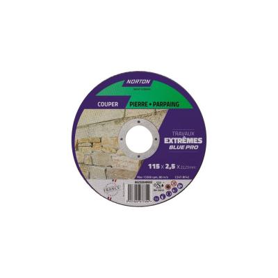 Disque � ton�onner   la pierre   115 x 2.5 x 22.23 mm   travaux extr�me NORTON