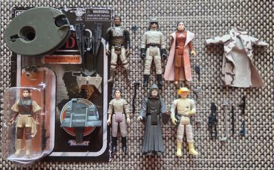 LOT STAR WARS VINTAGE KENNER RETRO TRI LOGO MECCANO NO COO JEDI JABBA VINTAGE