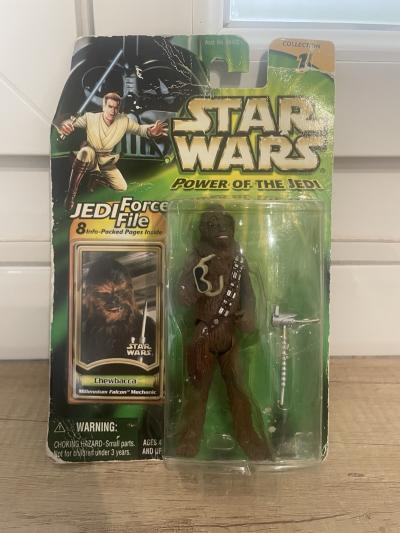 Figurine Chewbacca Star Wars  �Power Of The Jedi�  Sous Blister